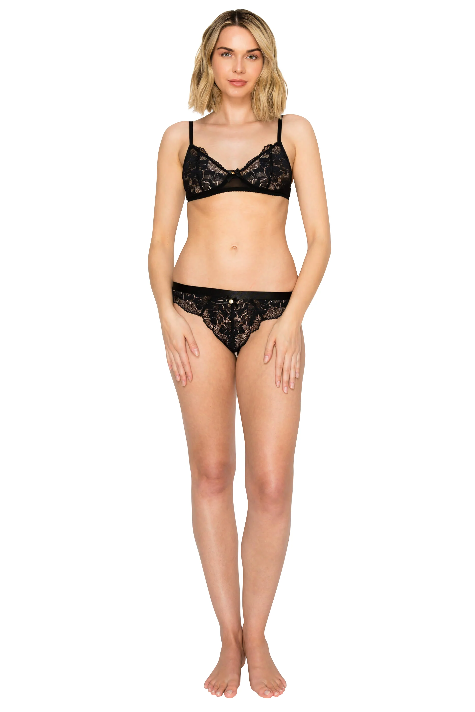 Luxe Sparkle Lace Bralette - Image 18