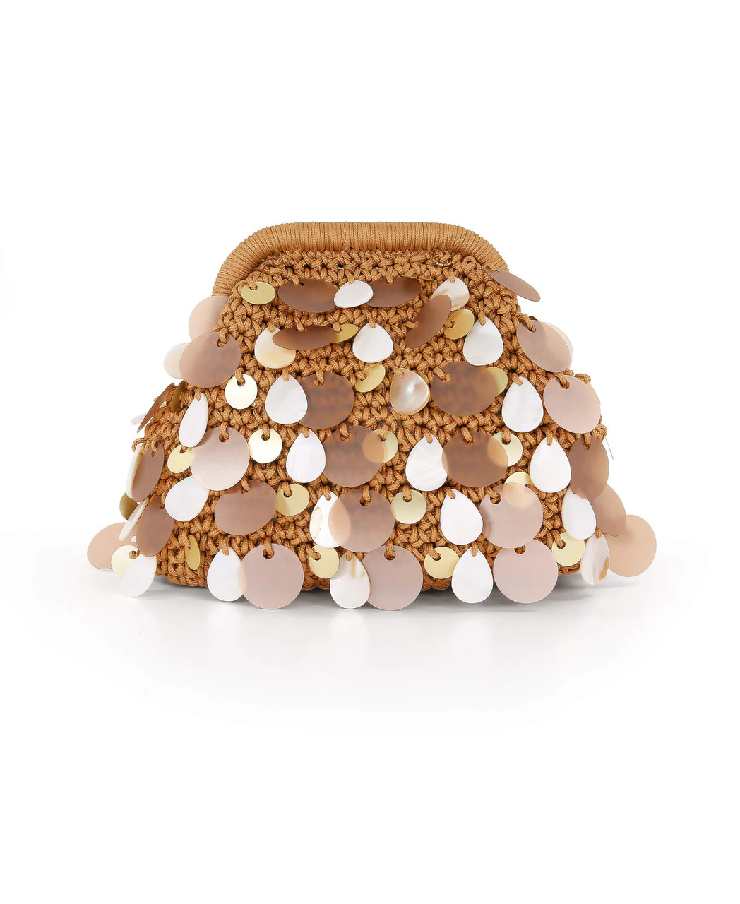 Marigold Crochet Pouch Clutch - Image 3