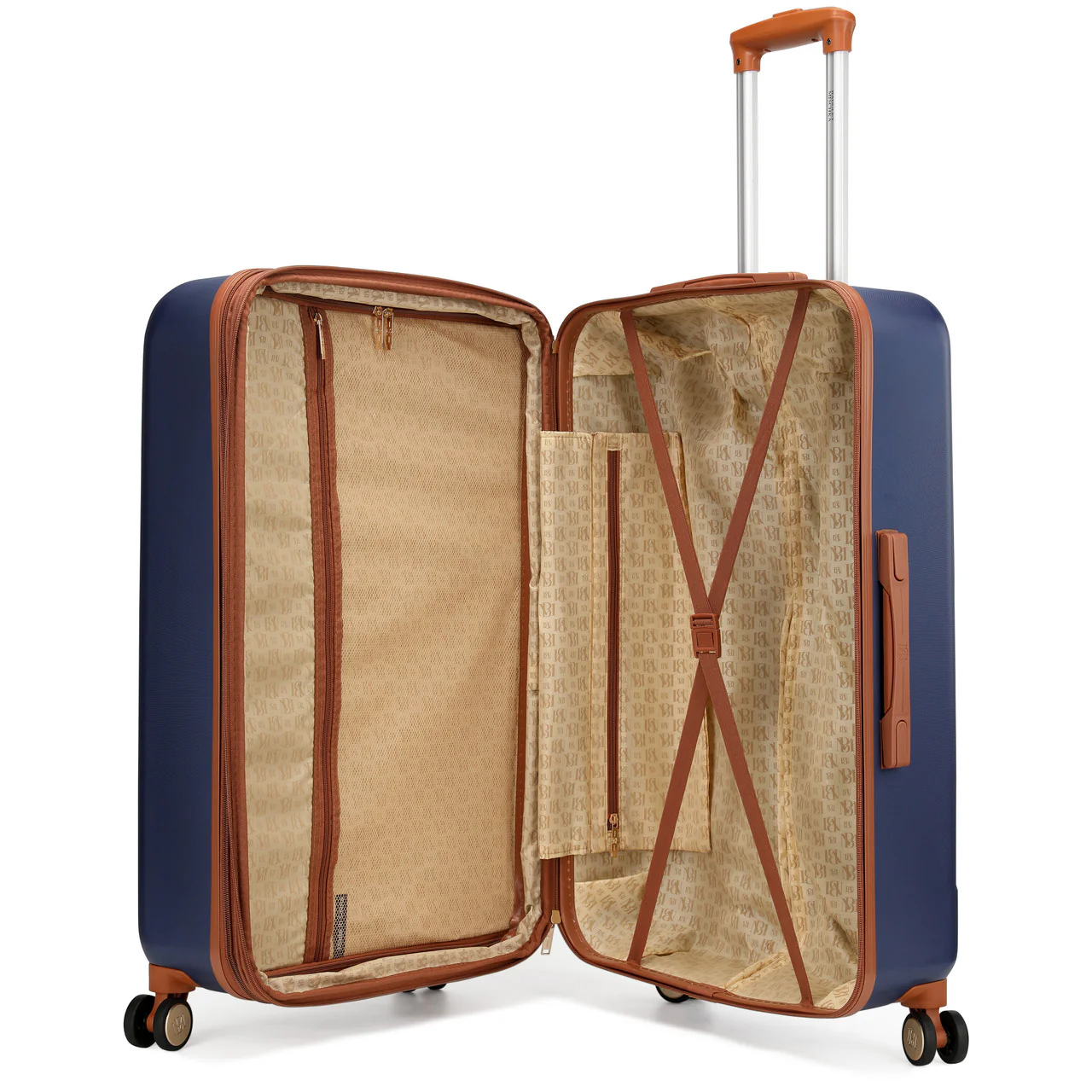 Mia 3 Piece Expandable Retro Luggage Set - Image 16