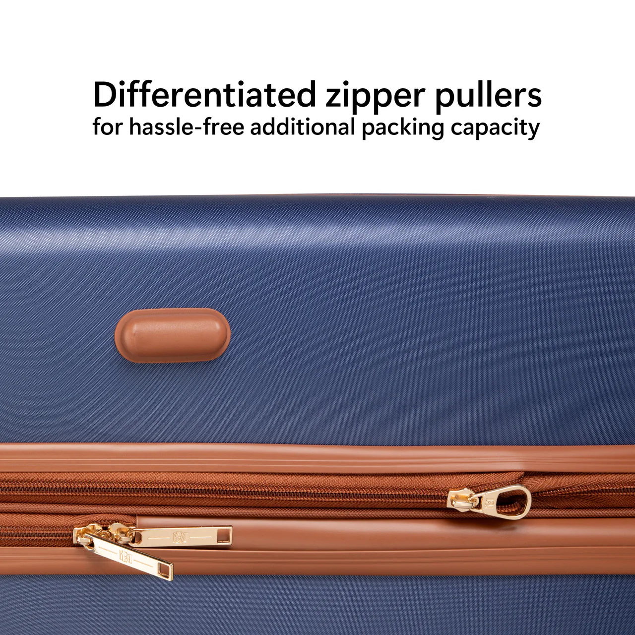 Mia 3 Piece Expandable Retro Luggage Set - Image 19