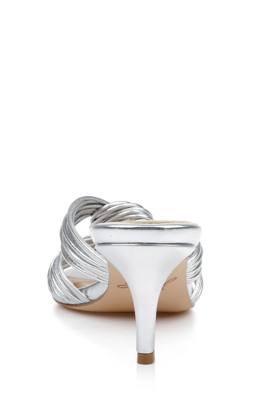 Mia Twisted Leather Mules - Image 7