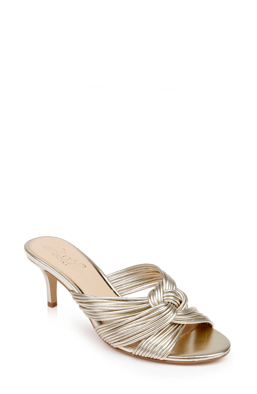 Mia Twisted Leather Mules - Image 8