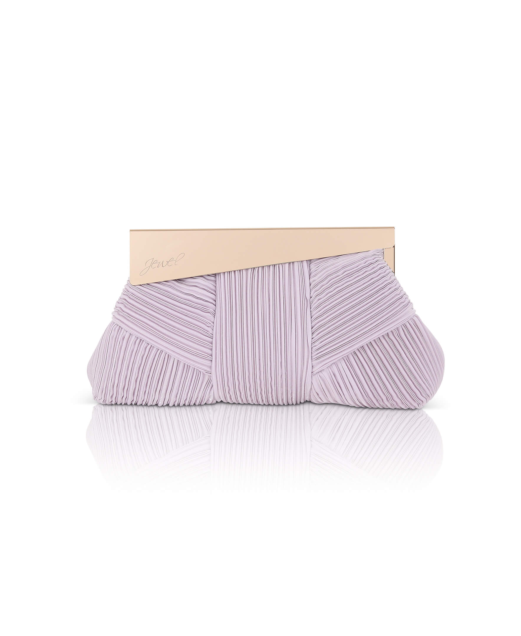 Millie Mini Pleated Satin Pouch - Image 12