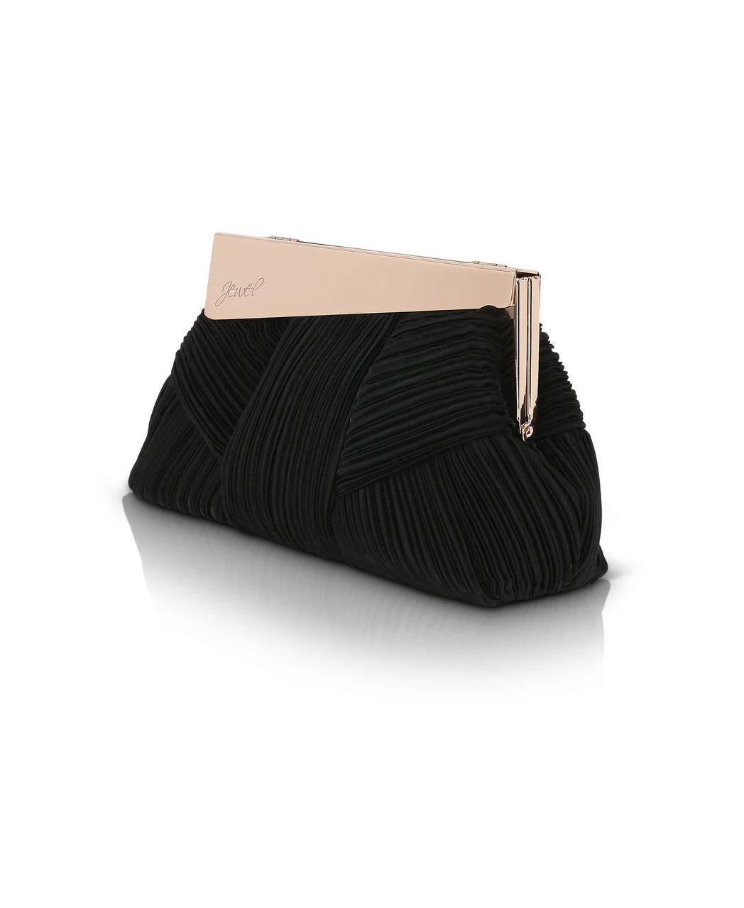 Millie Mini Pleated Satin Pouch - Image 7