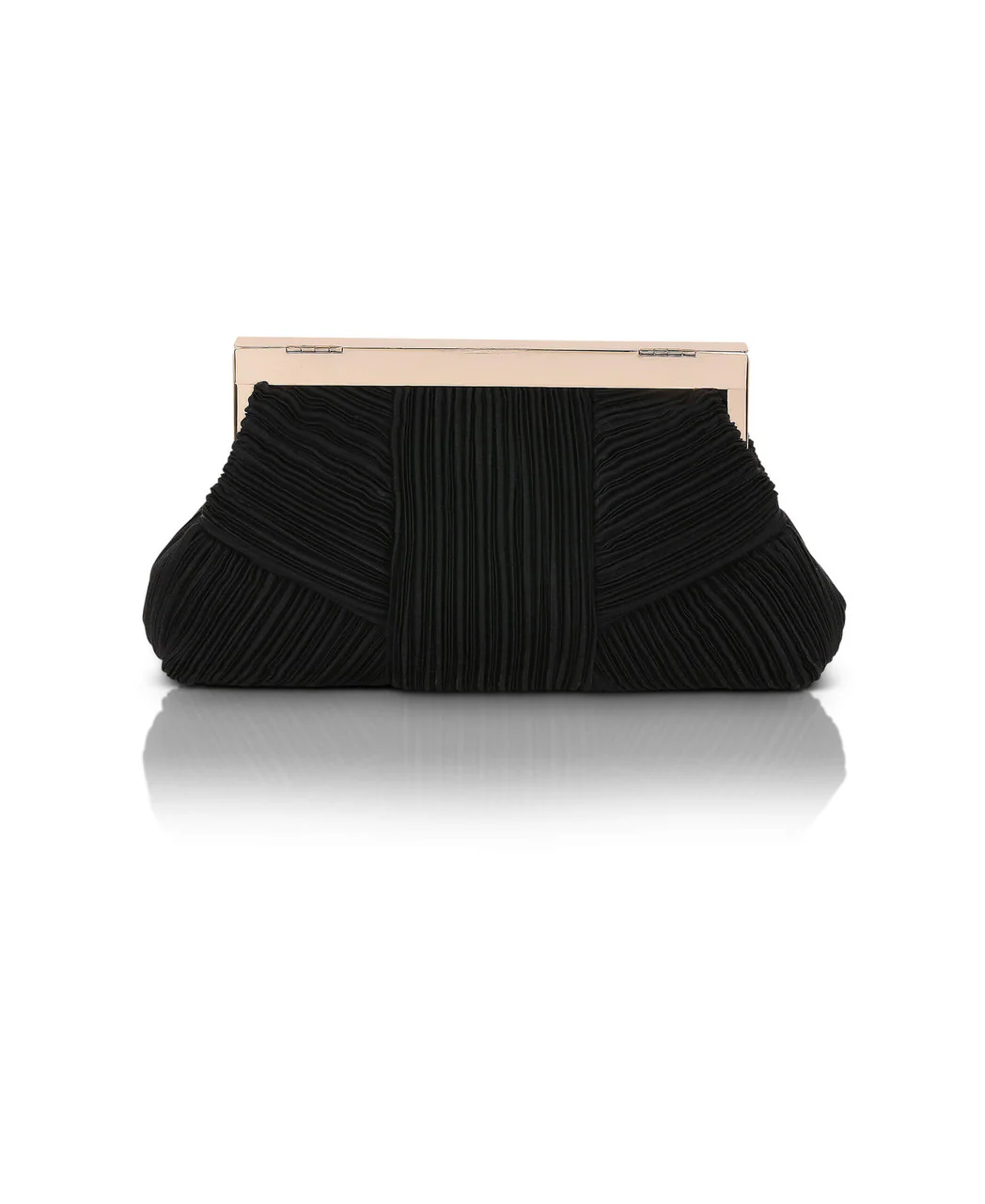Millie Mini Pleated Satin Pouch - Image 8