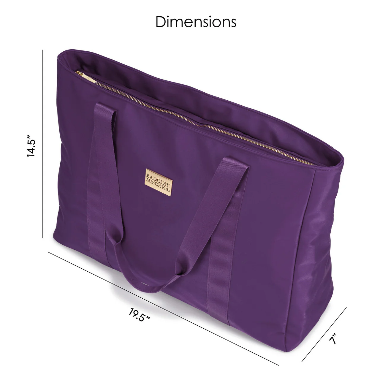 Nylon Weekender Tote Bag - Image 38