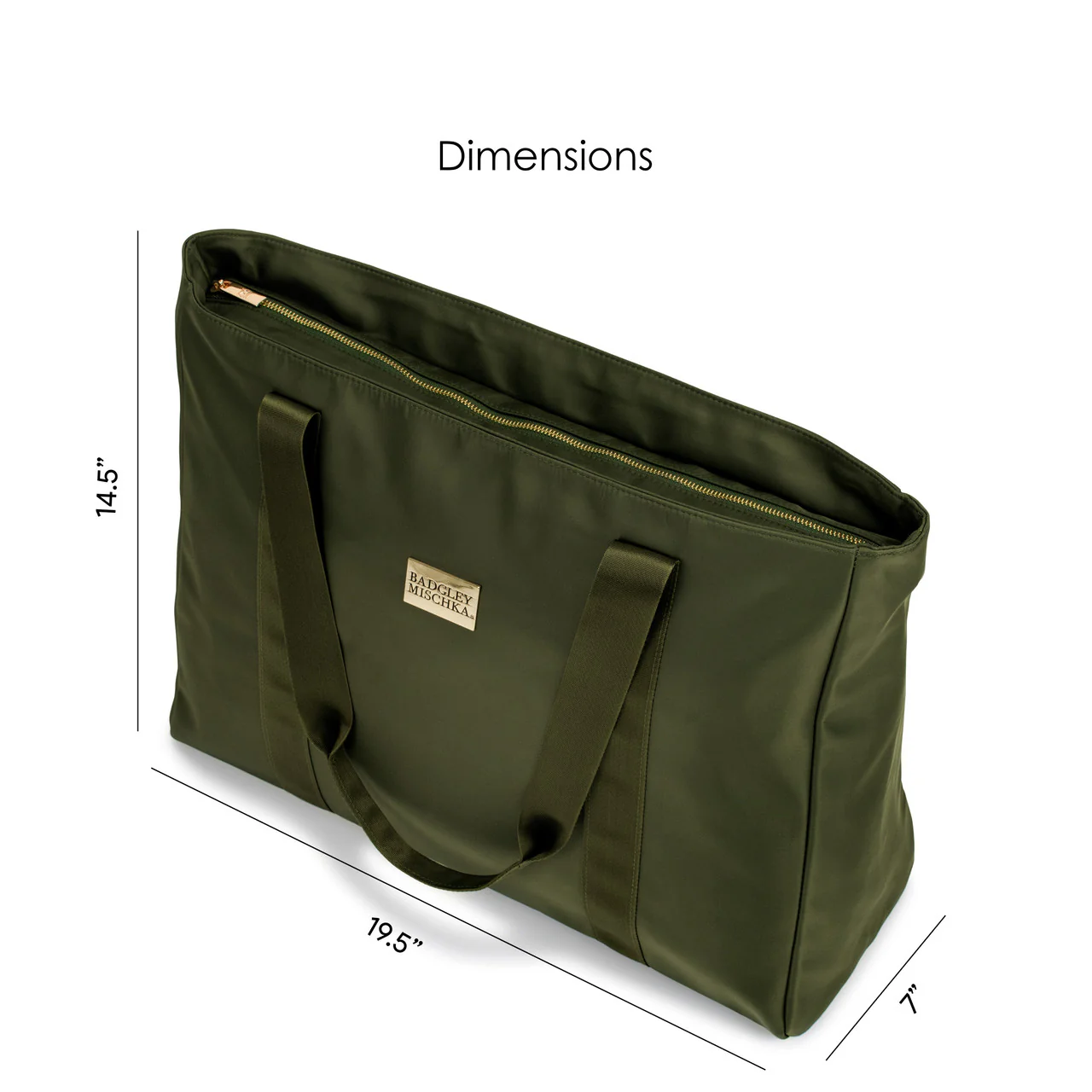 Nylon Weekender Tote Bag - Image 47