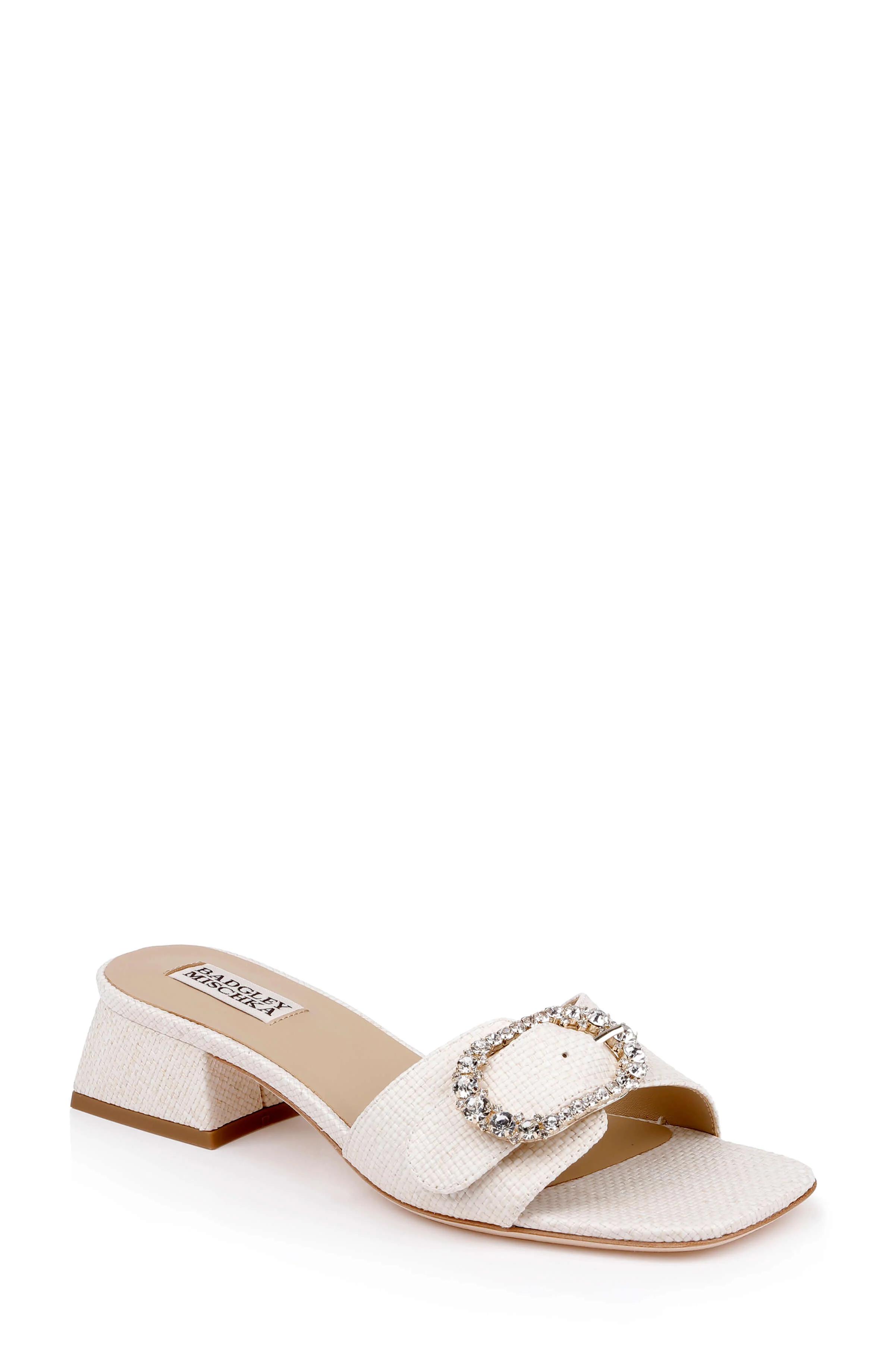 Odalys Block Heel Slide Sandal - Image 13