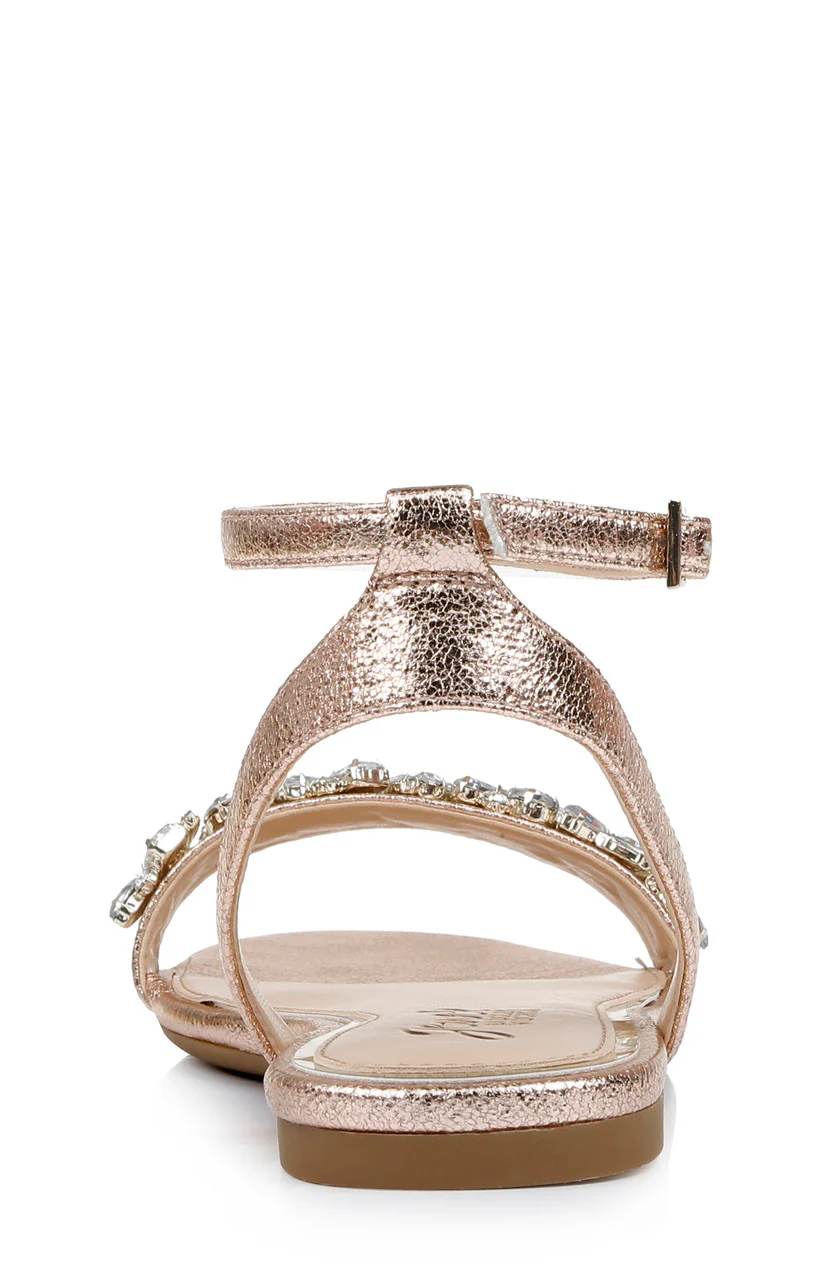 Ohara Minimalist Crystal Adorned Flats - Image 14