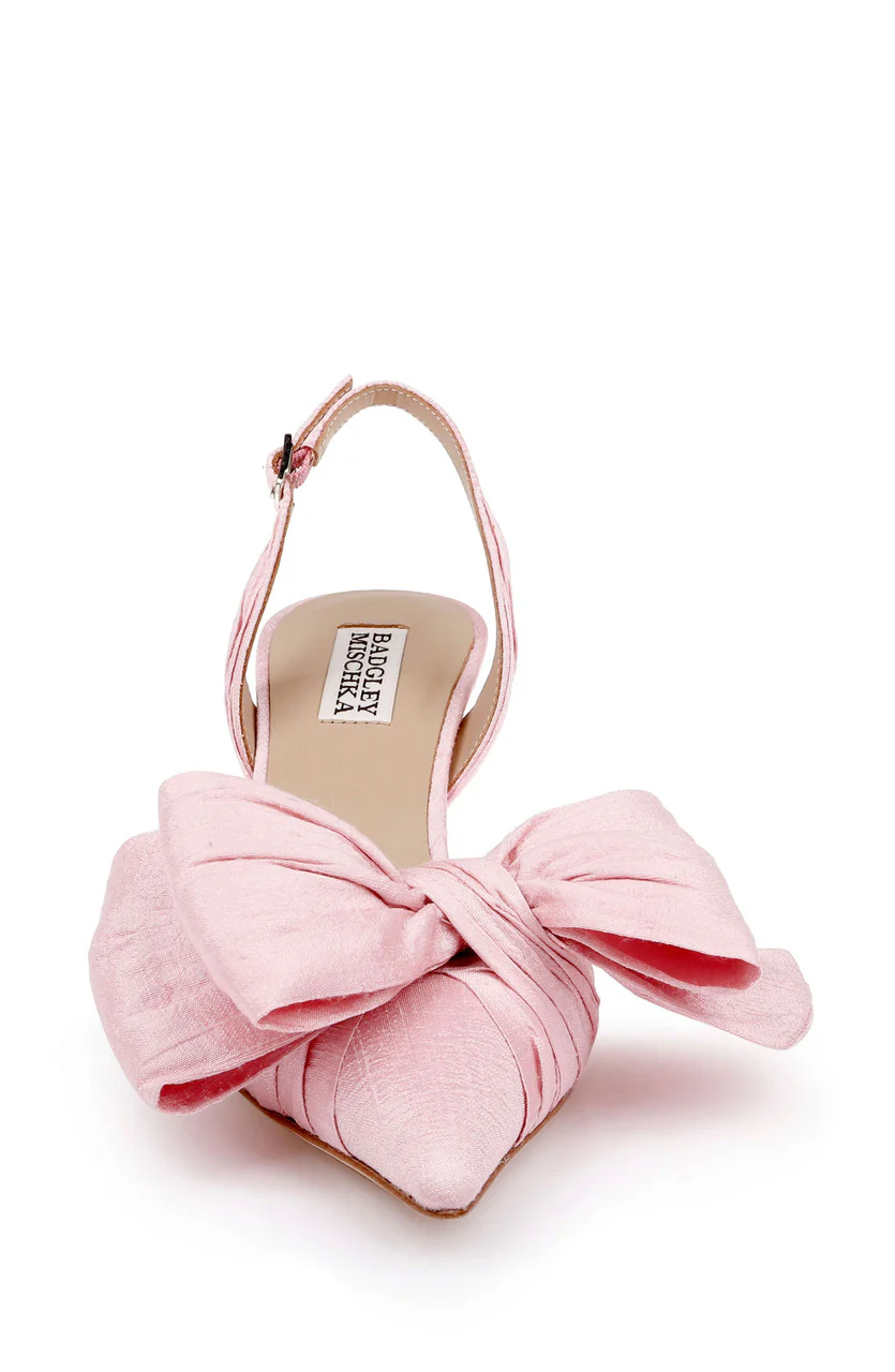Olana Kitten Heel Slingback Pump - Image 10