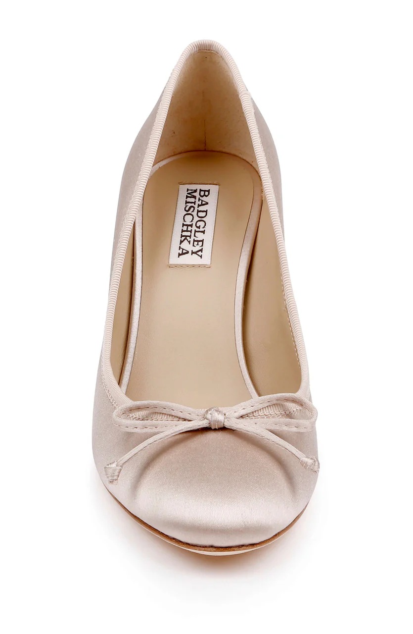 Omaria Satin Bow Pump - Image 10