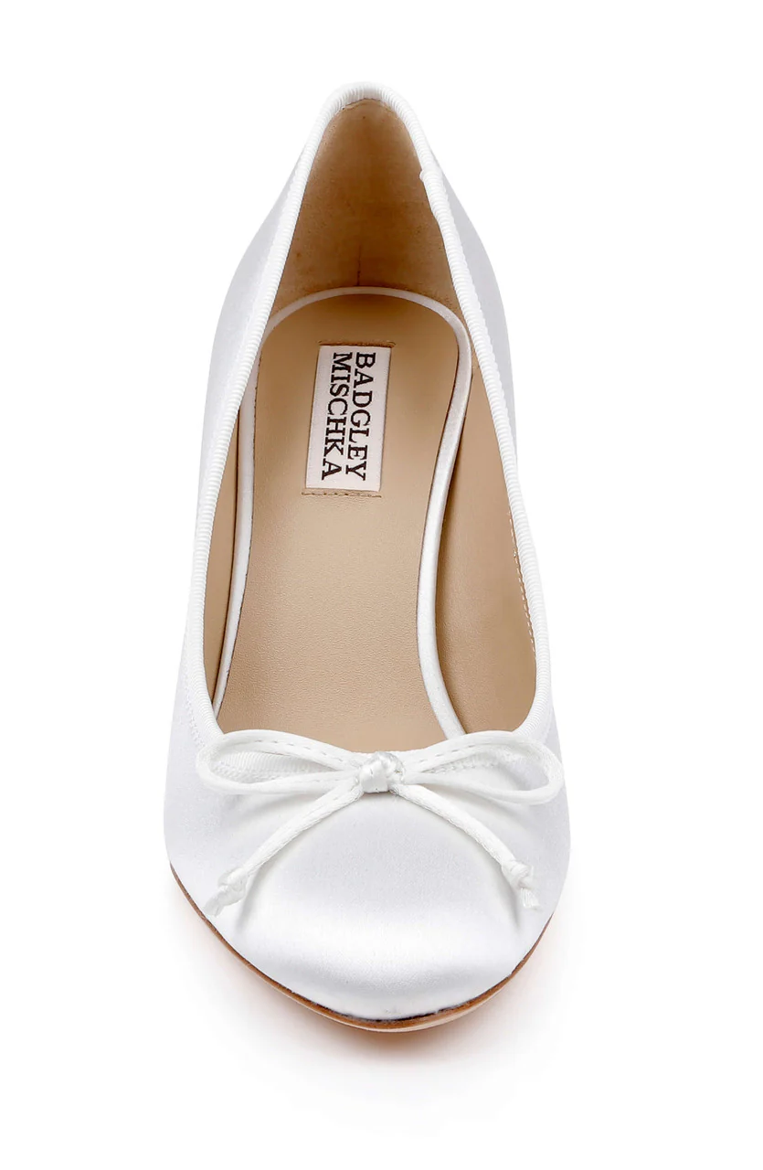 Omaria Satin Bow Pump - Image 4