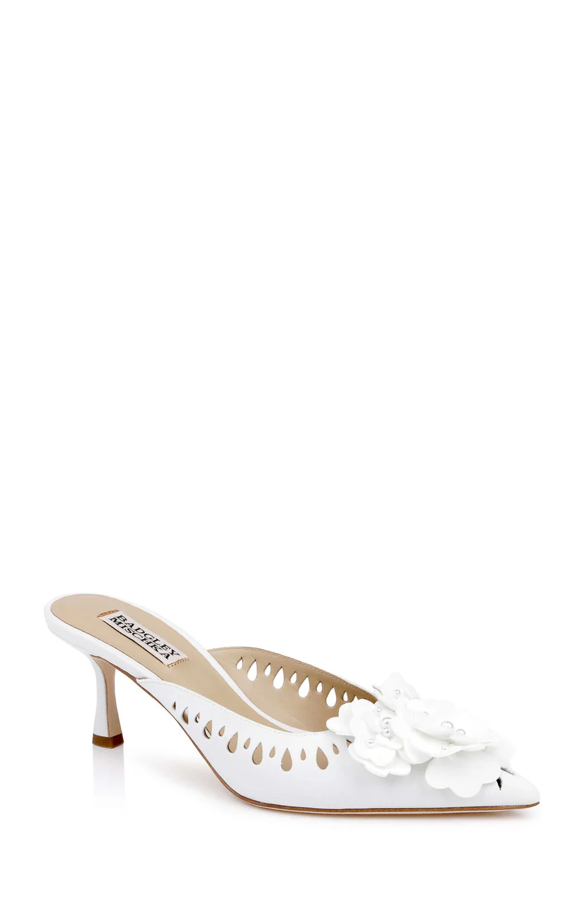 Oriana Mid Heel Mule