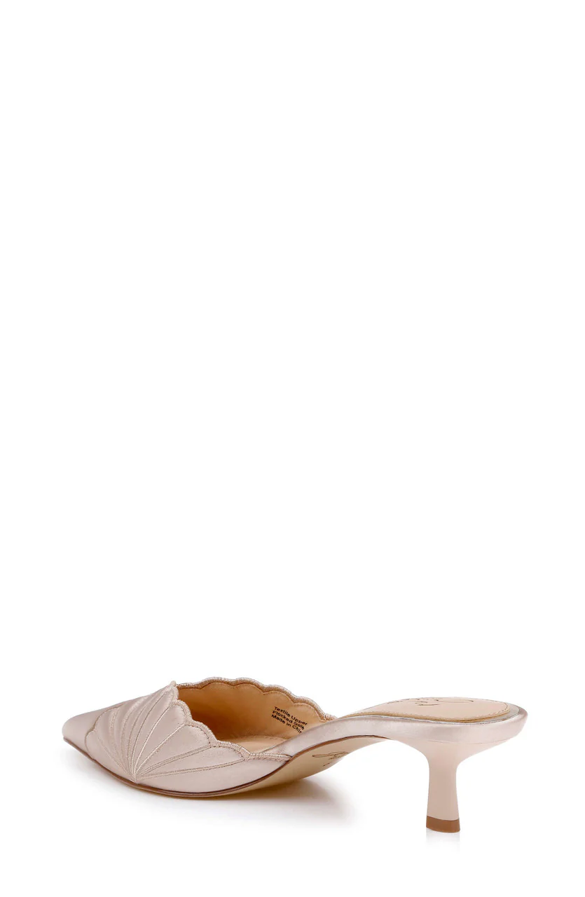 Palmer Pointed Toe Kitten Heel Mules - Image 10