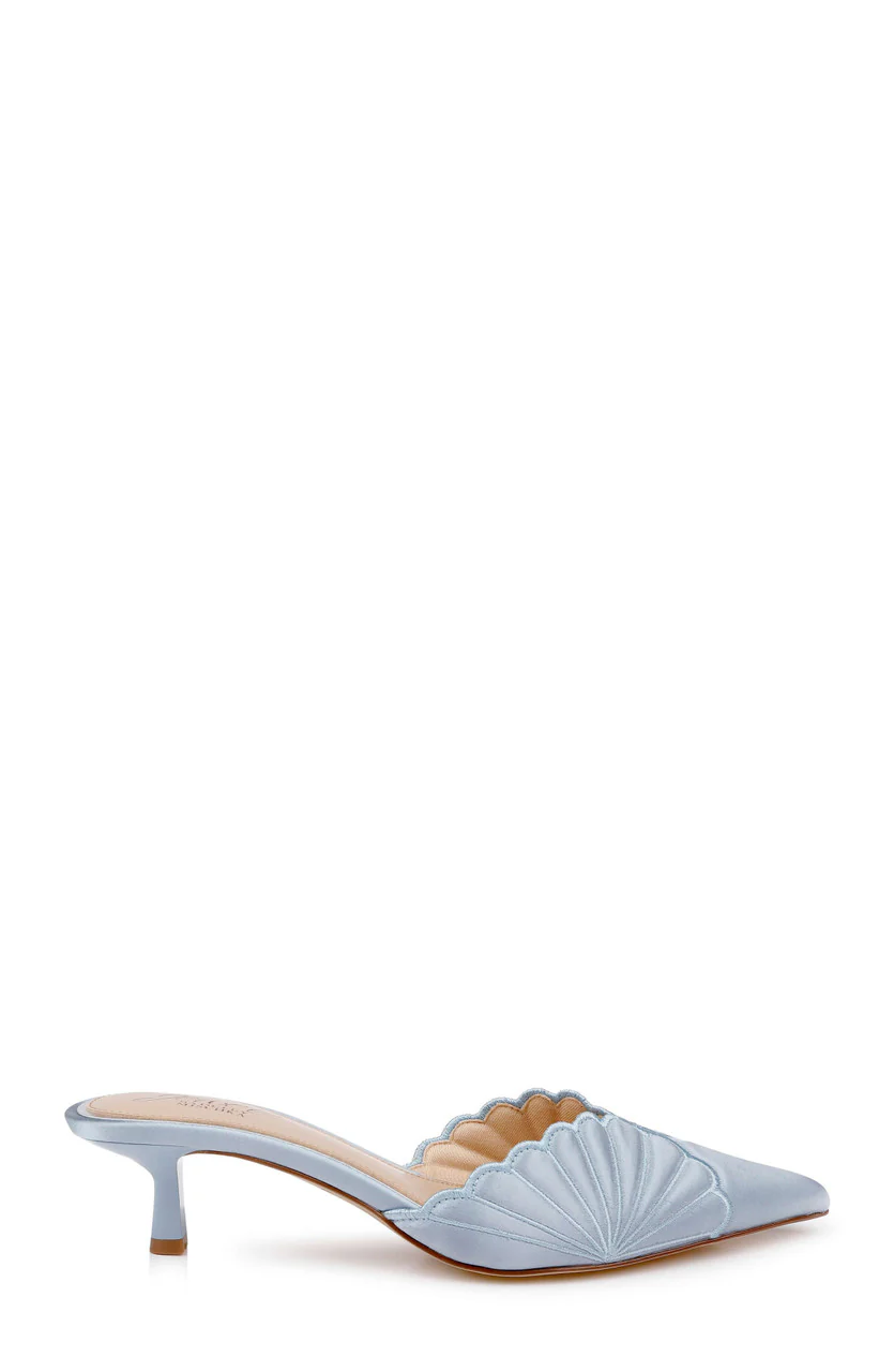 Palmer Pointed Toe Kitten Heel Mules - Image 23