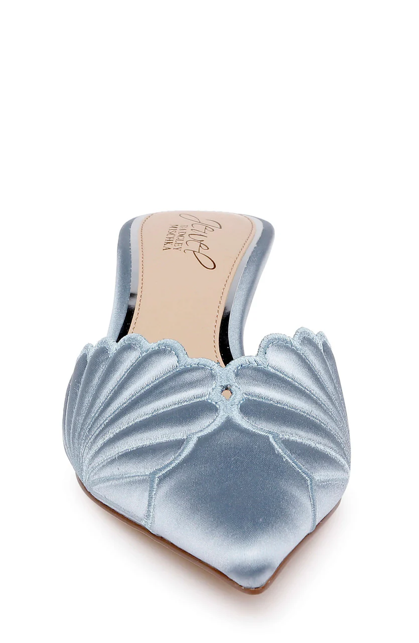 Palmer Pointed Toe Kitten Heel Mules - Image 25