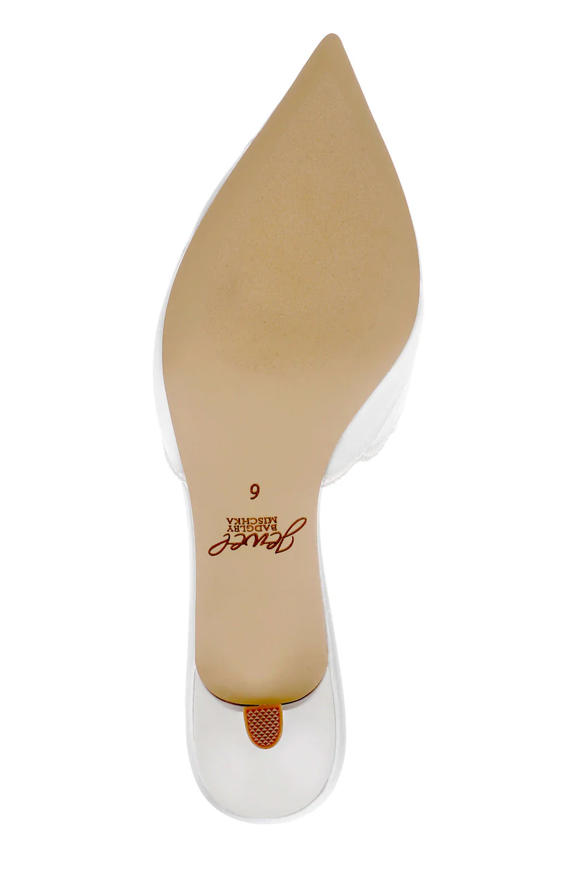Palmer Pointed Toe Kitten Heel Mules - Image 6