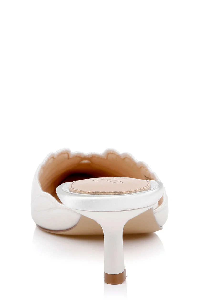 Palmer Pointed Toe Kitten Heel Mules - Image 7