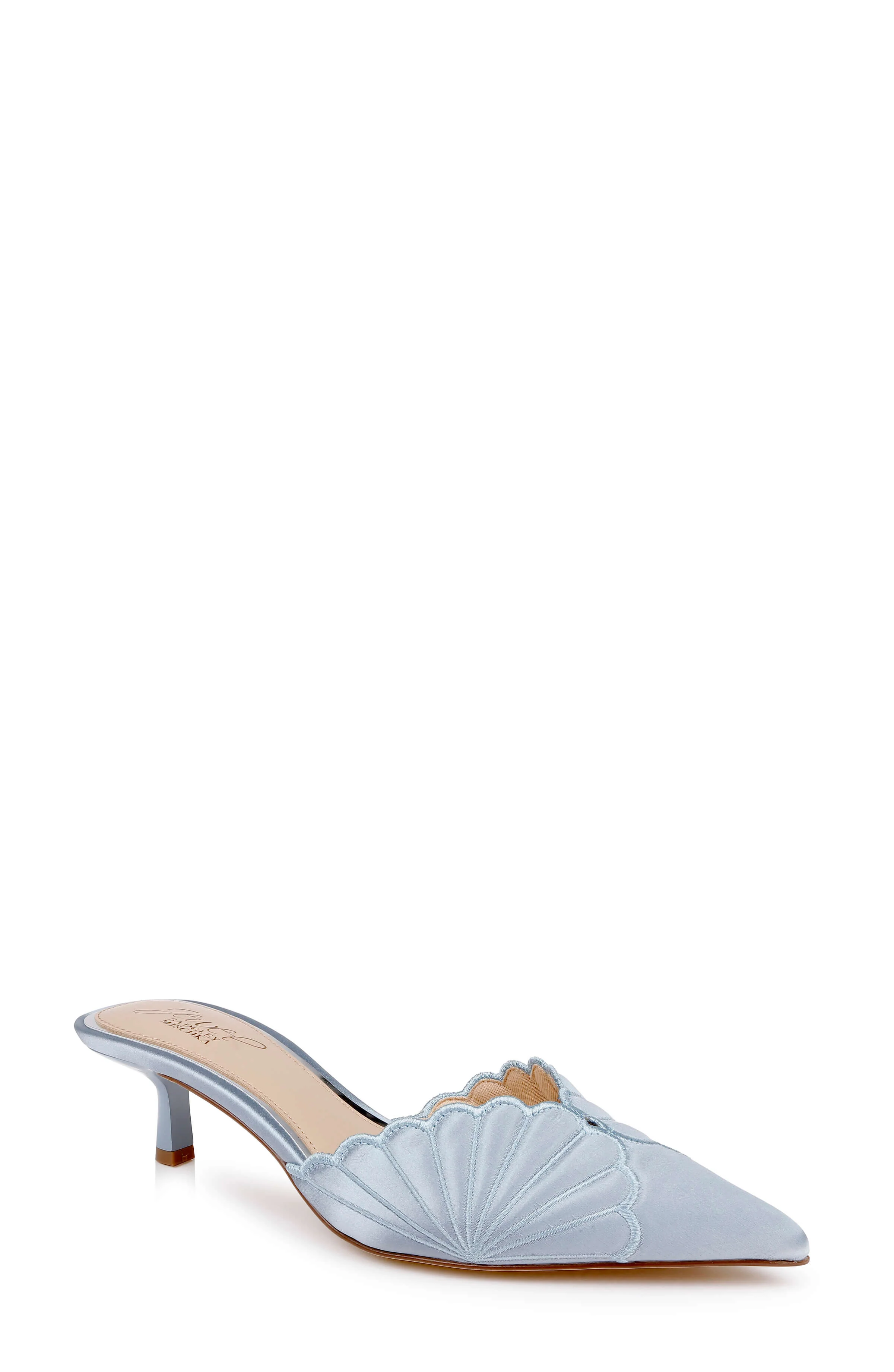 Palmer Pointed Toe Kitten Heel Mules - Image 76