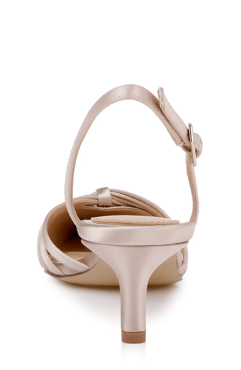 Patricia Slingback Kitten Heel Pump - Image 7