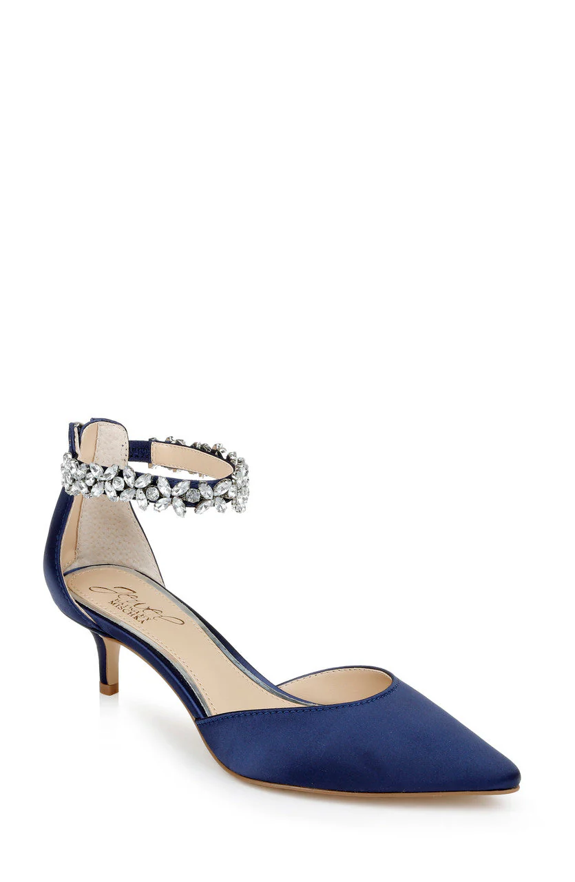 Robles Crystal Embellished Kitten Heel - Image 127