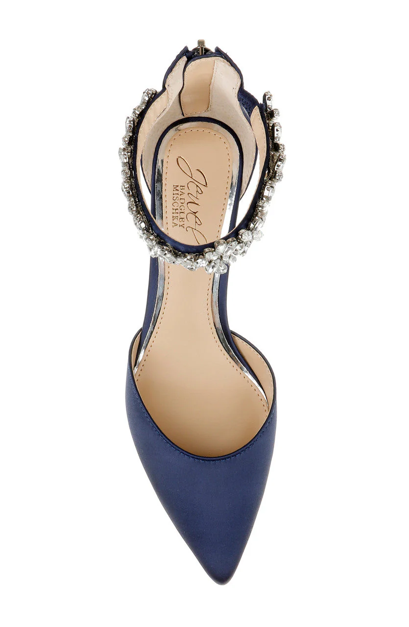 Robles Crystal Embellished Kitten Heel - Image 131