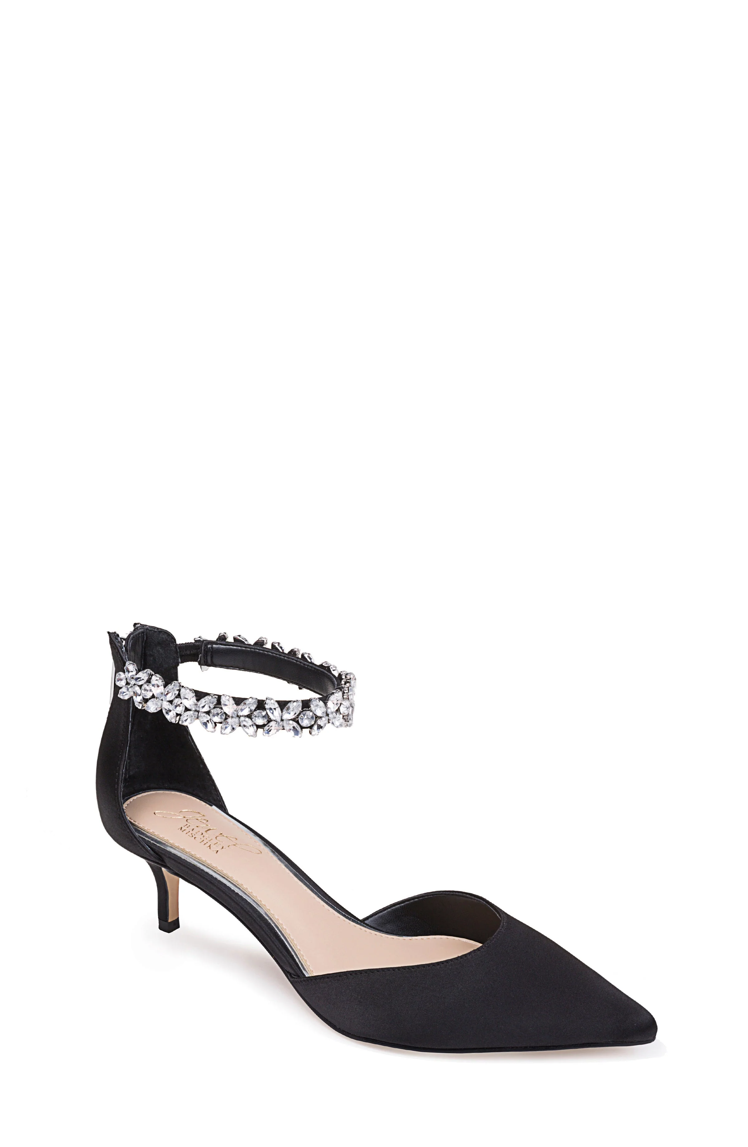 Robles Crystal Embellished Kitten Heel - Image 168