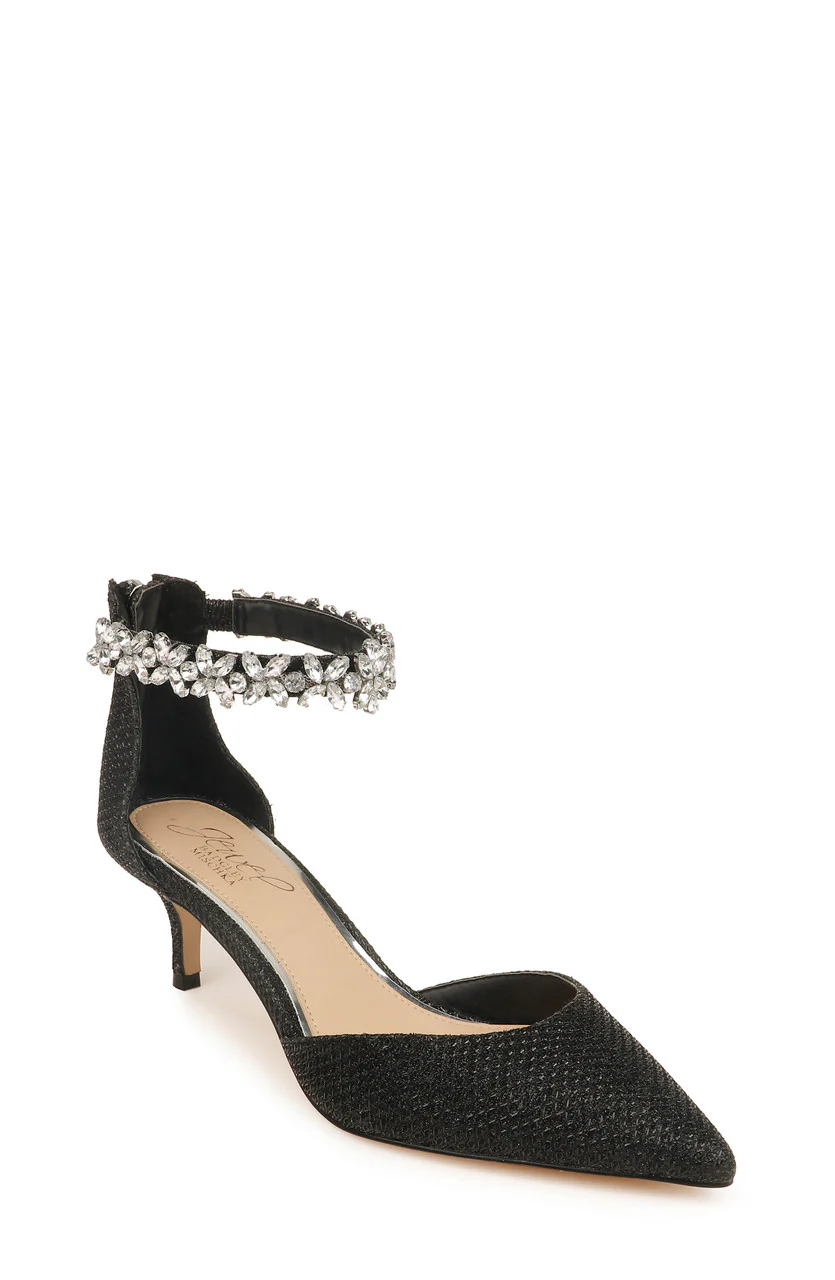 Robles Crystal Embellished Kitten Heel - Image 29