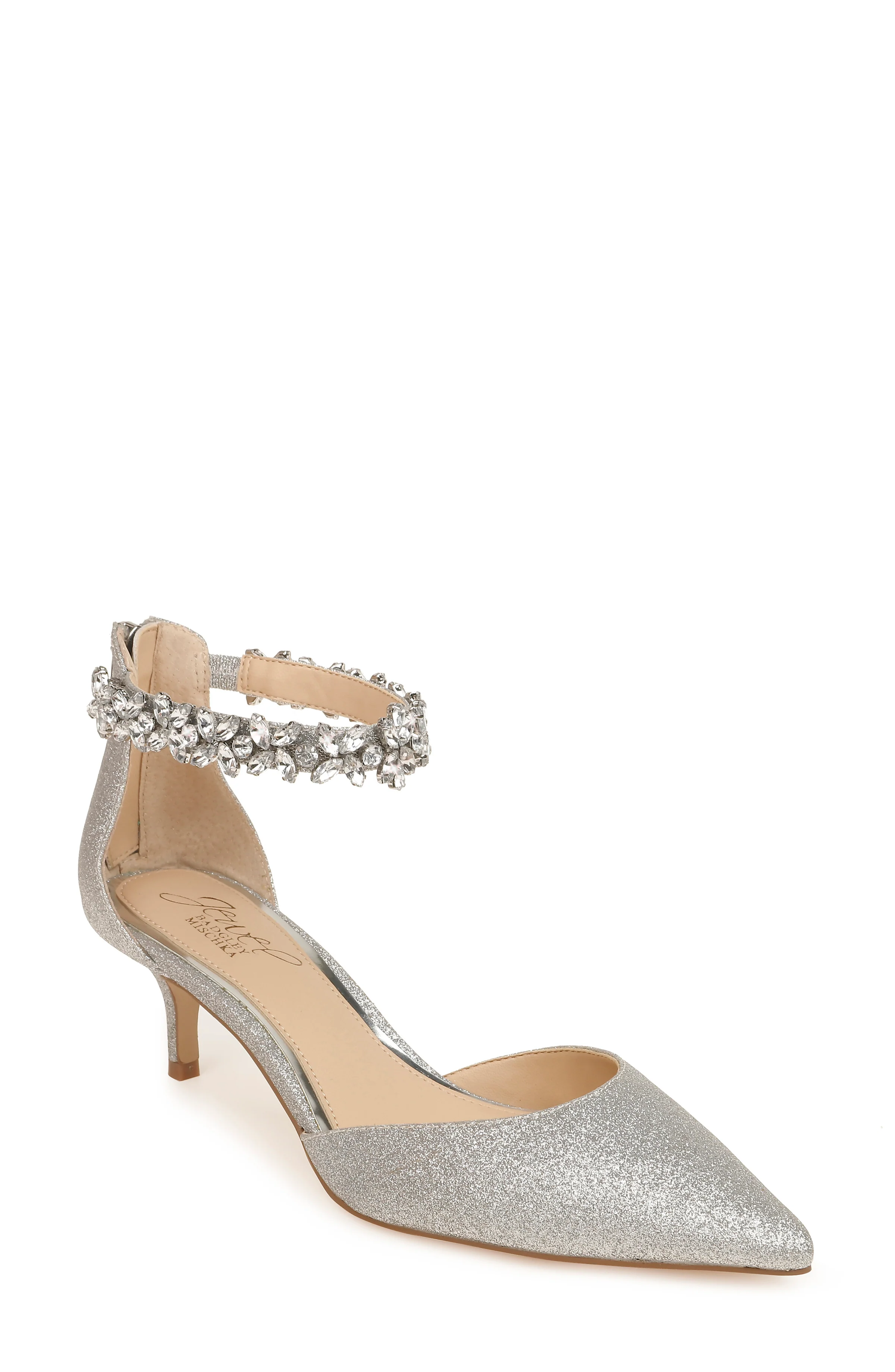 Robles Crystal Embellished Kitten Heel - Image 82