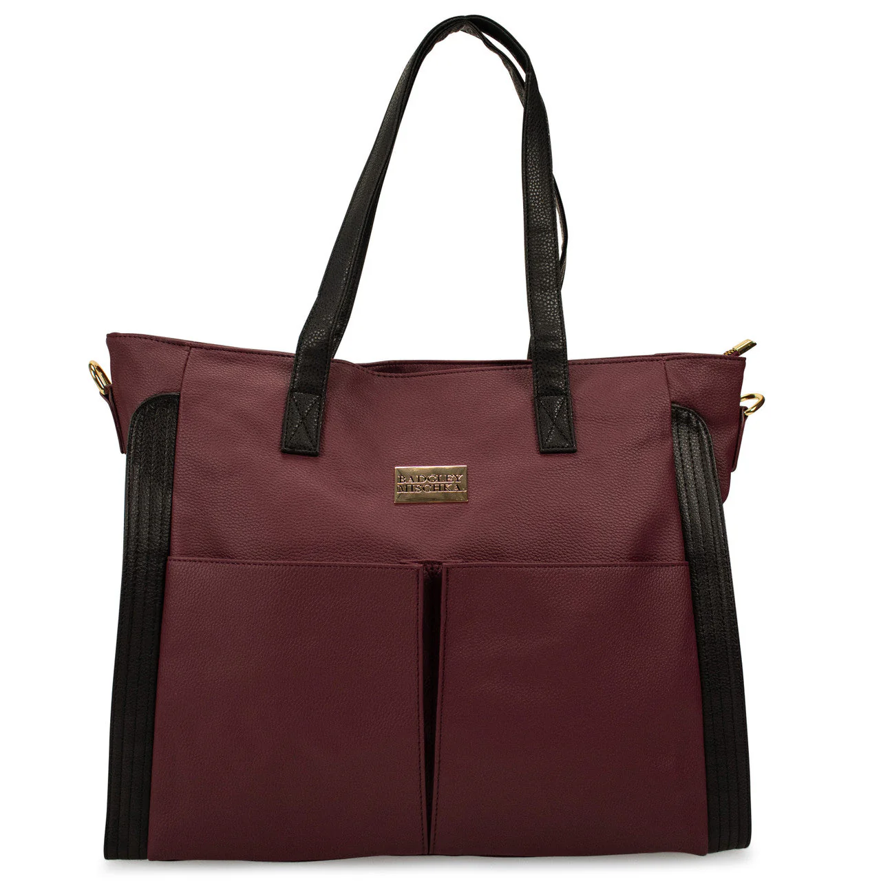 Rose Vegan Leather Travel Tote Weekender Bag - Image 23