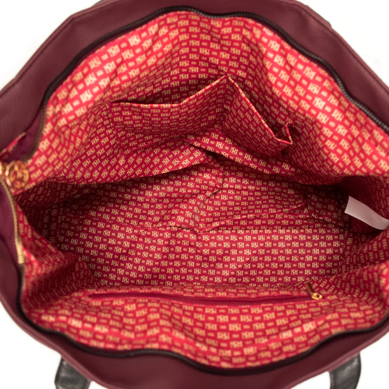 Rose Vegan Leather Travel Tote Weekender Bag - Image 27