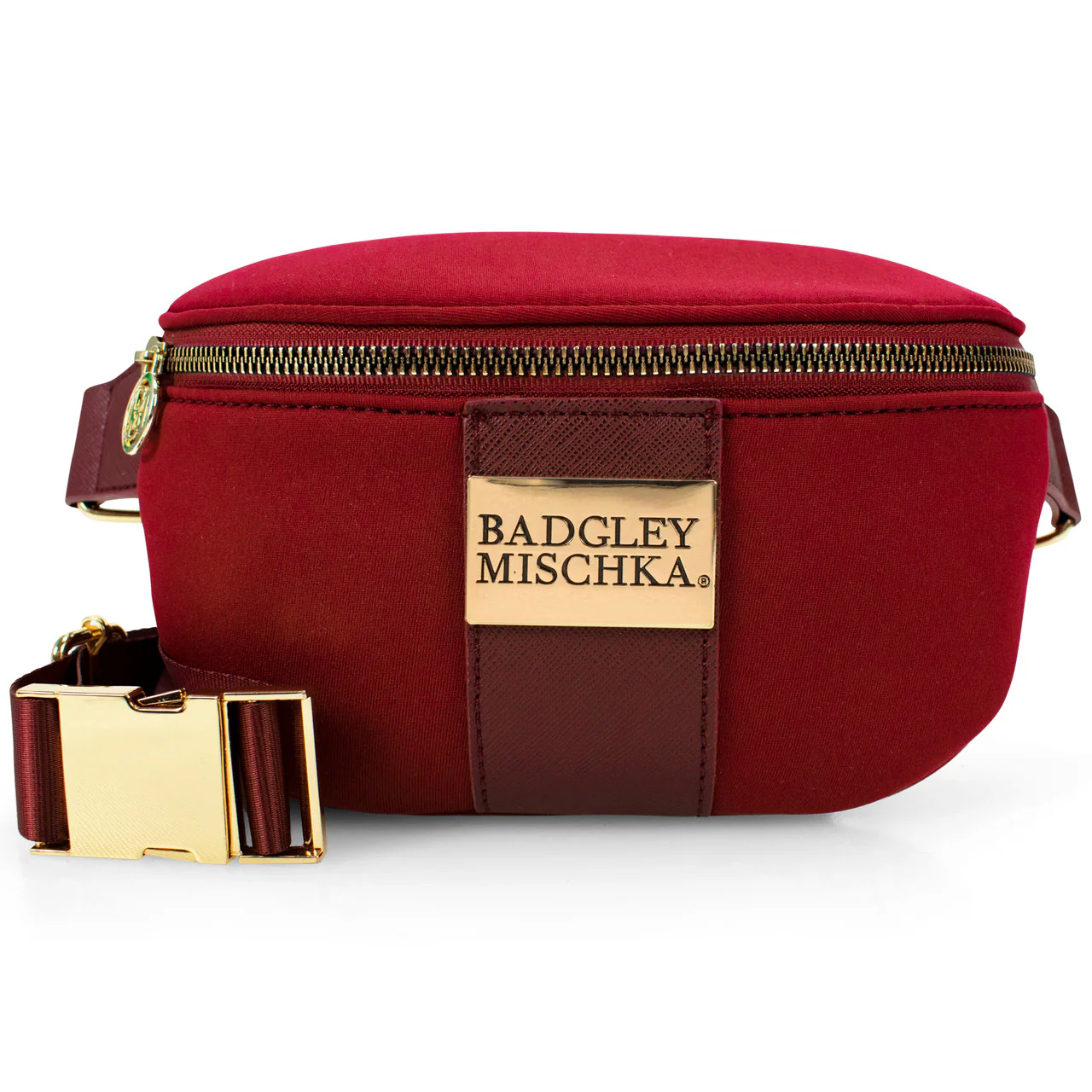 Sage Scuba and Vegan Leather Belt Bag - Image 11