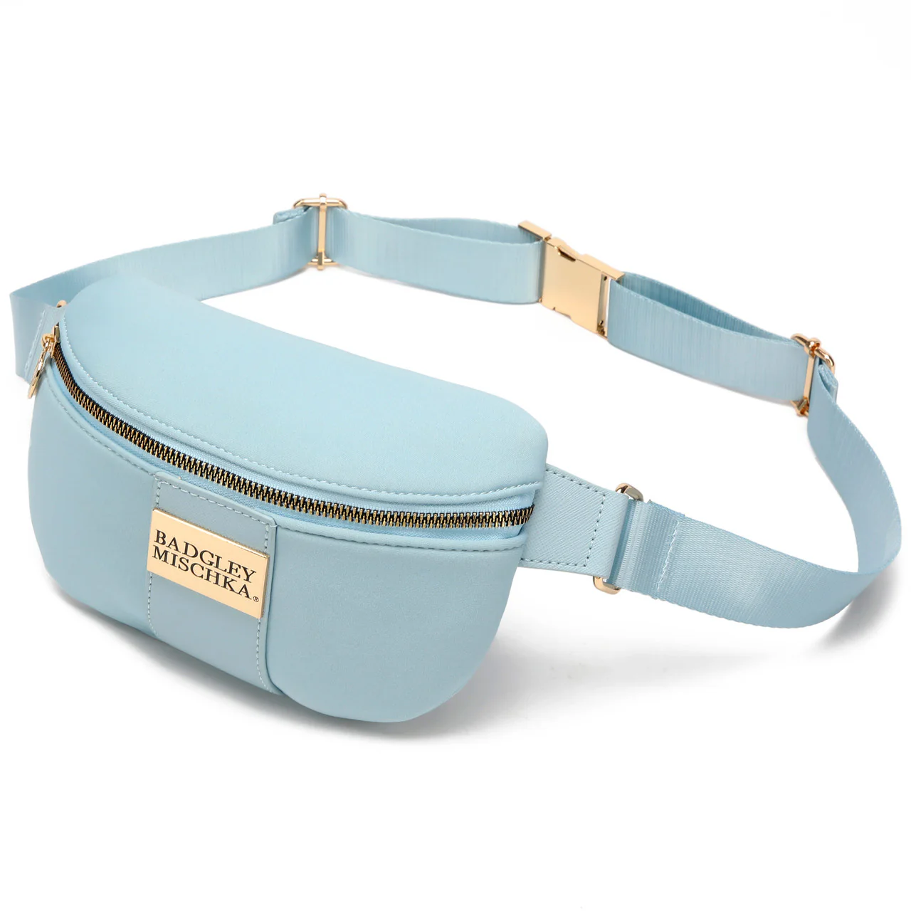 Sage Scuba and Vegan Leather Belt Bag - Image 14