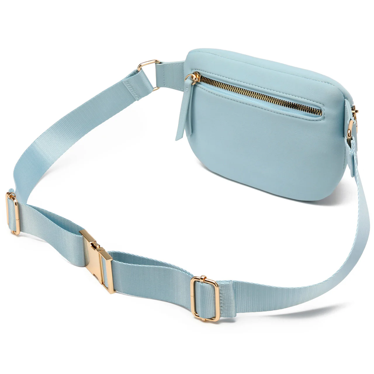 Sage Scuba and Vegan Leather Belt Bag - Image 16