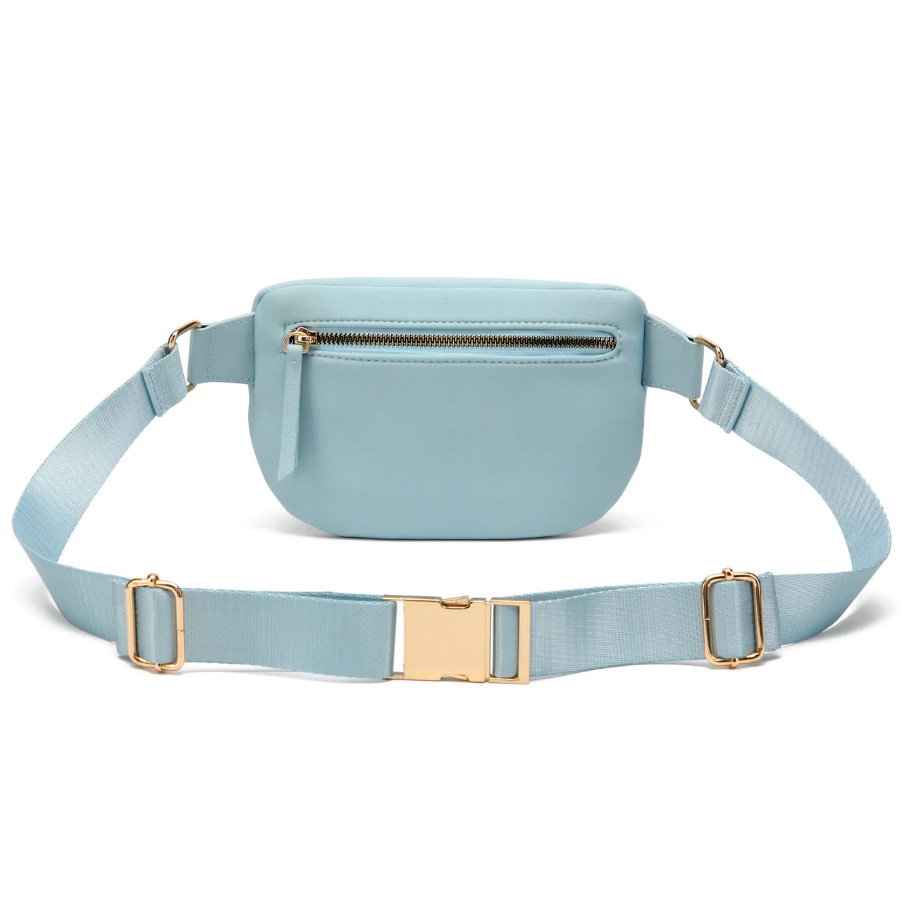 Sage Scuba and Vegan Leather Belt Bag - Image 18