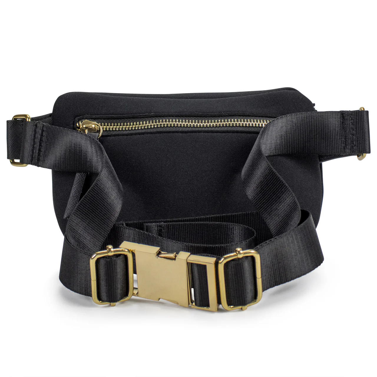 Sage Scuba and Vegan Leather Belt Bag - Image 3