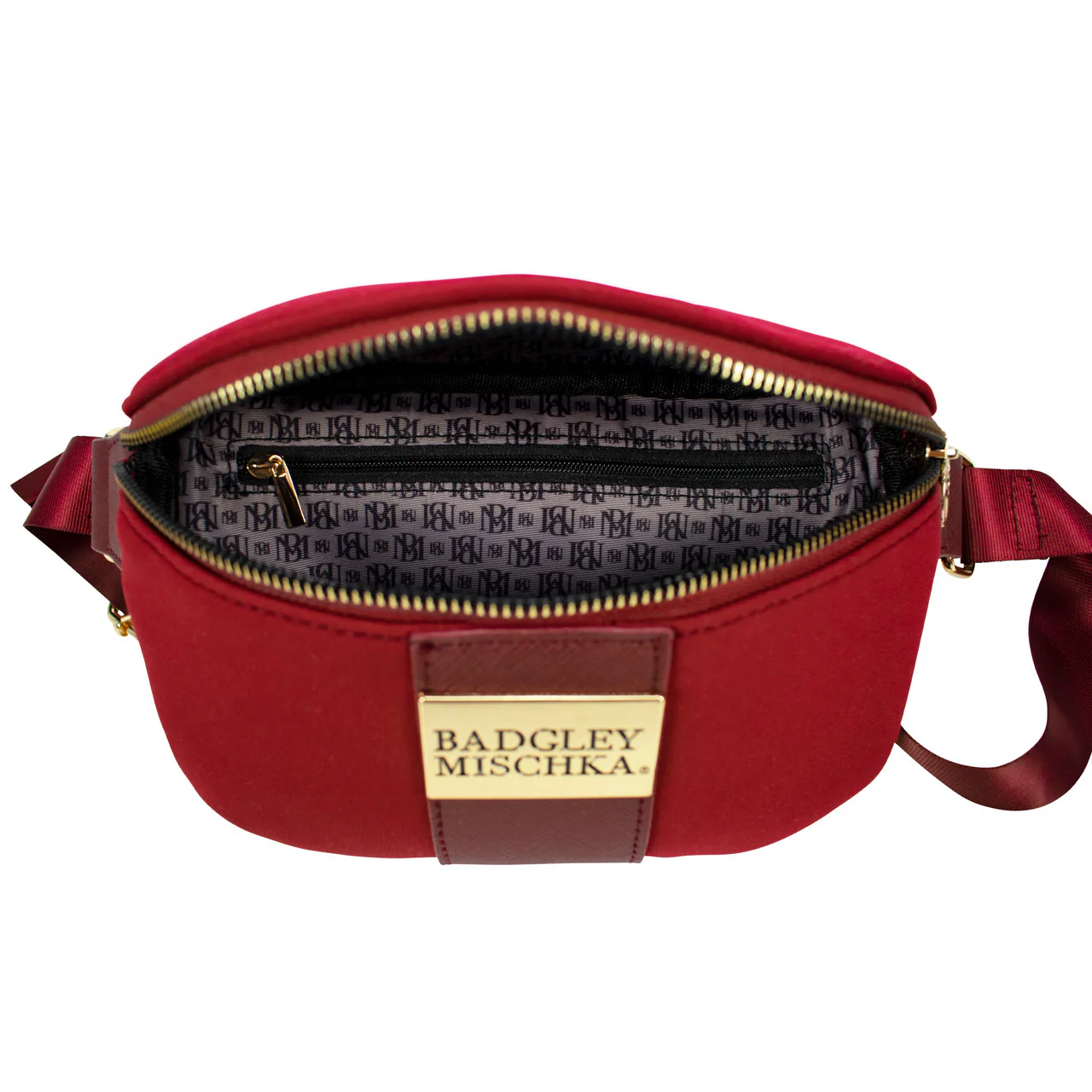 Sage Scuba and Vegan Leather Belt Bag - Image 9