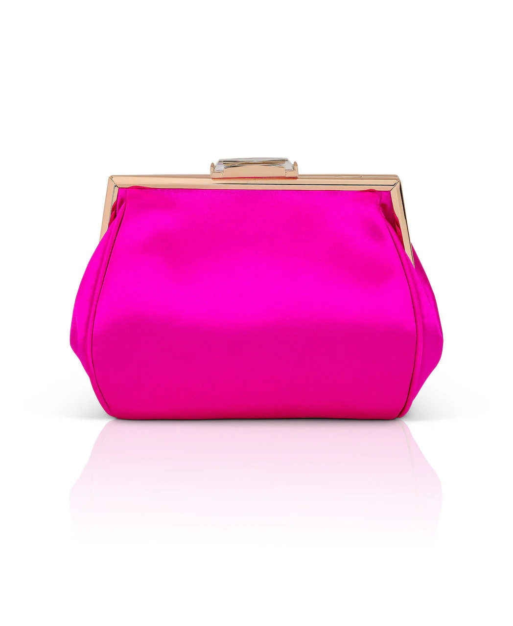 Skye Framed Clutch with Crystal Clasp - Image 32
