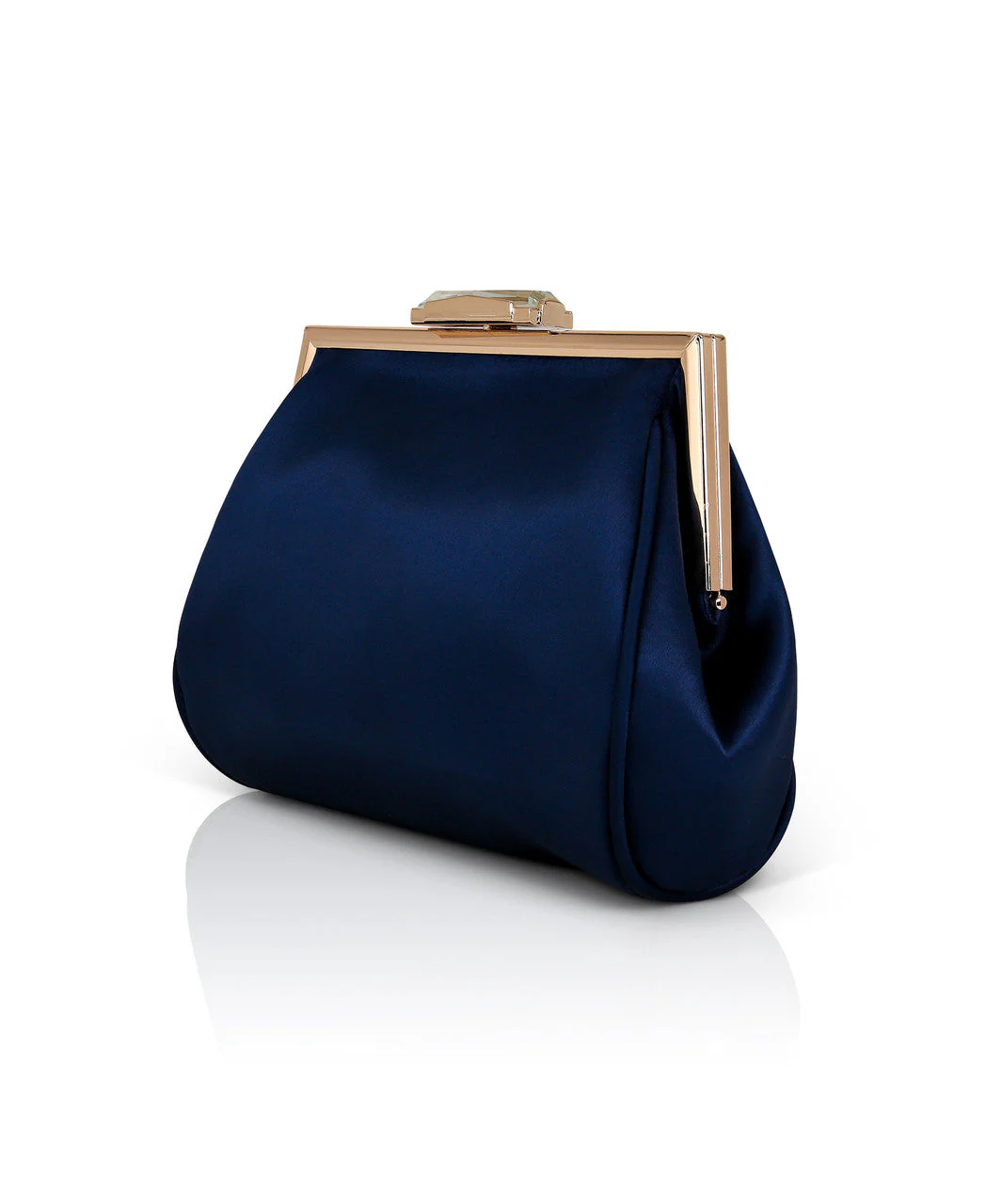Skye Framed Clutch with Crystal Clasp - Image 36