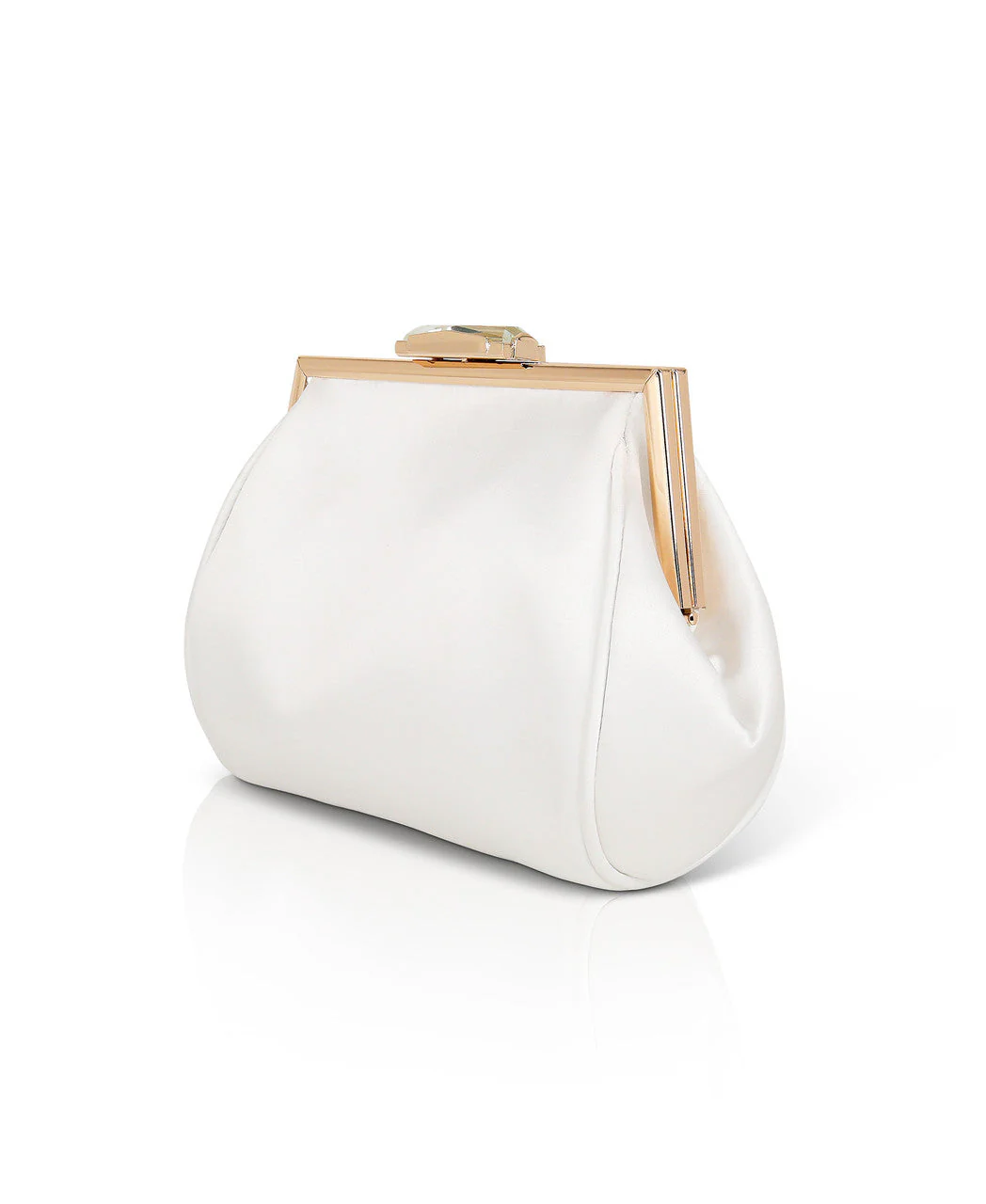 Skye Framed Clutch with Crystal Clasp - Image 48