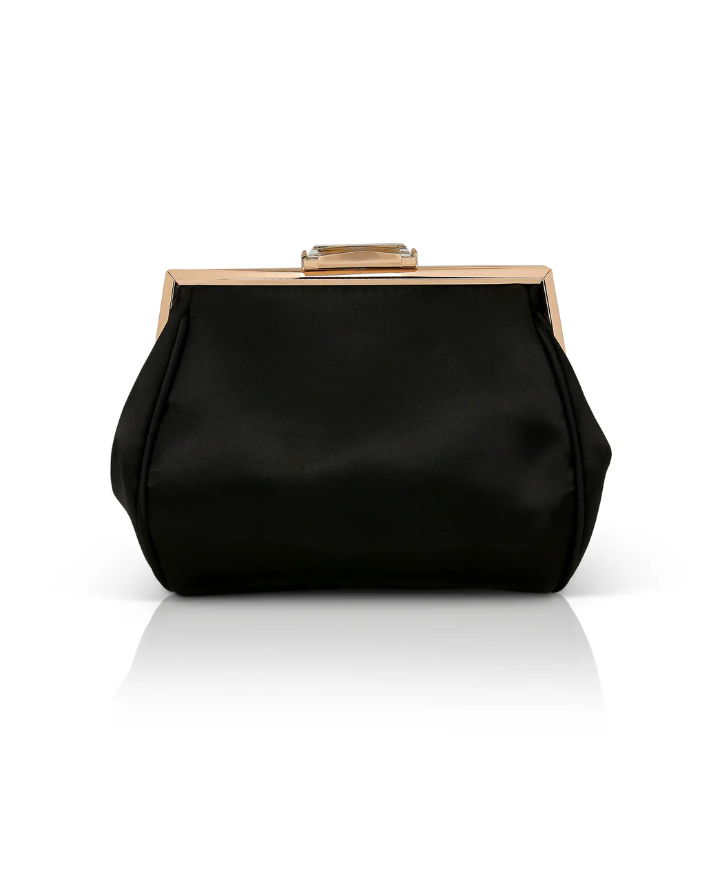 Skye Framed Clutch with Crystal Clasp - Image 5
