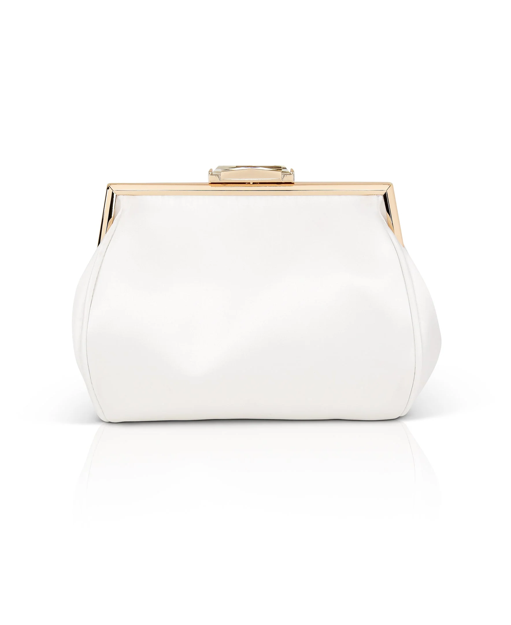 Skye Framed Clutch with Crystal Clasp - Image 65