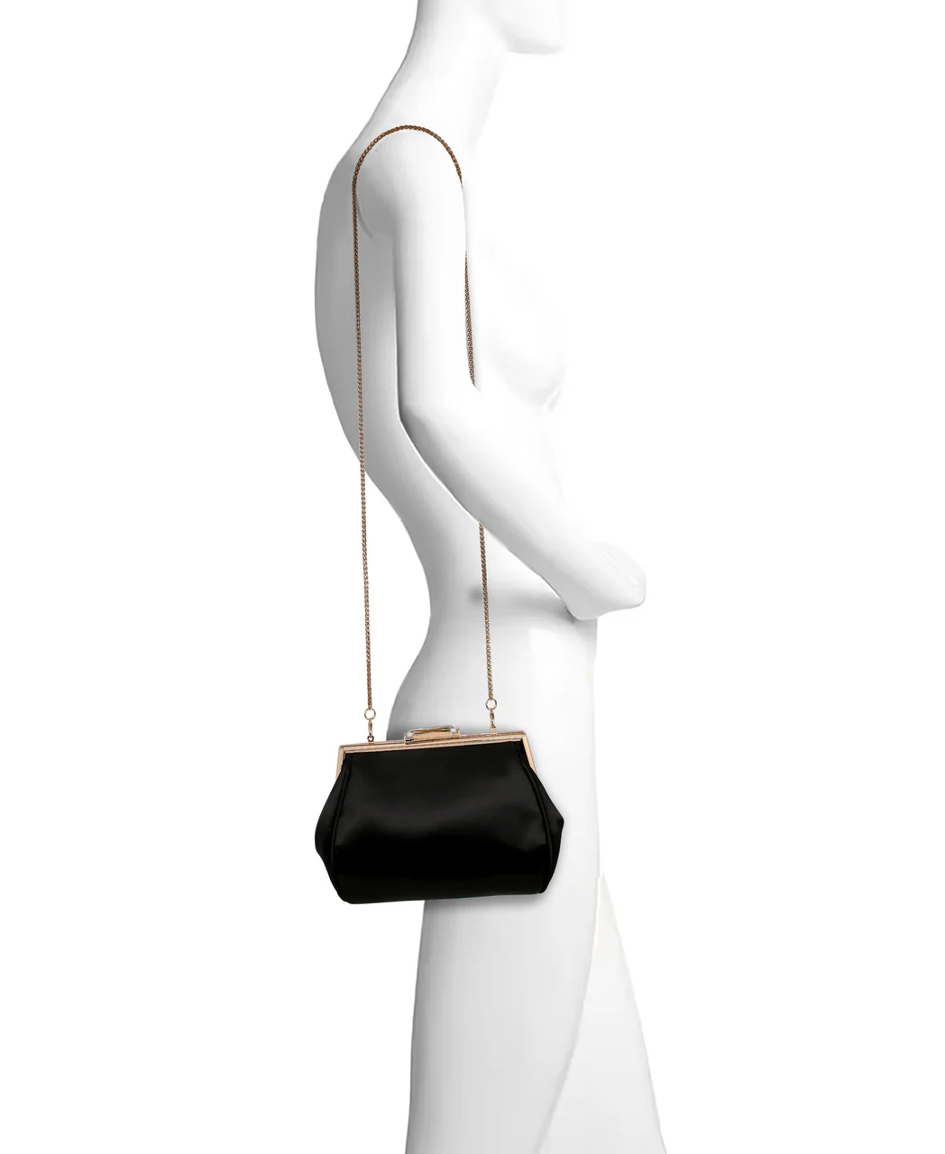 Skye Framed Clutch with Crystal Clasp - Image 8