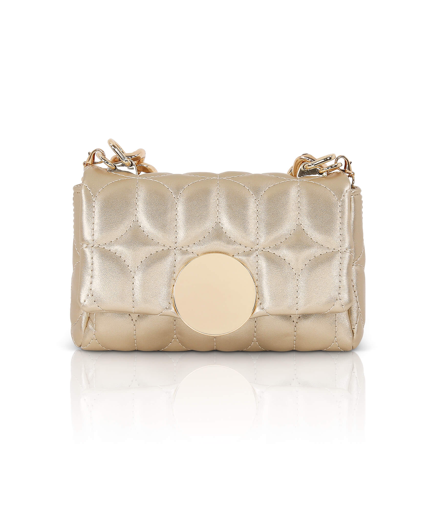 Tara Quilted Faux Leather Mini Crossbody - Image 12