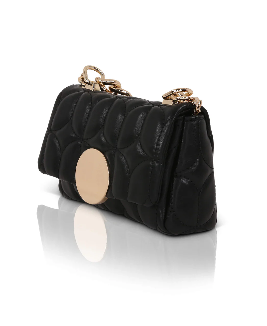 Tara Quilted Faux Leather Mini Crossbody - Image 3
