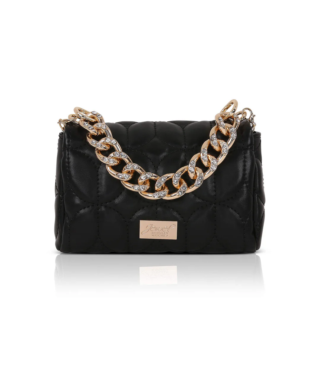 Tara Quilted Faux Leather Mini Crossbody - Image 4