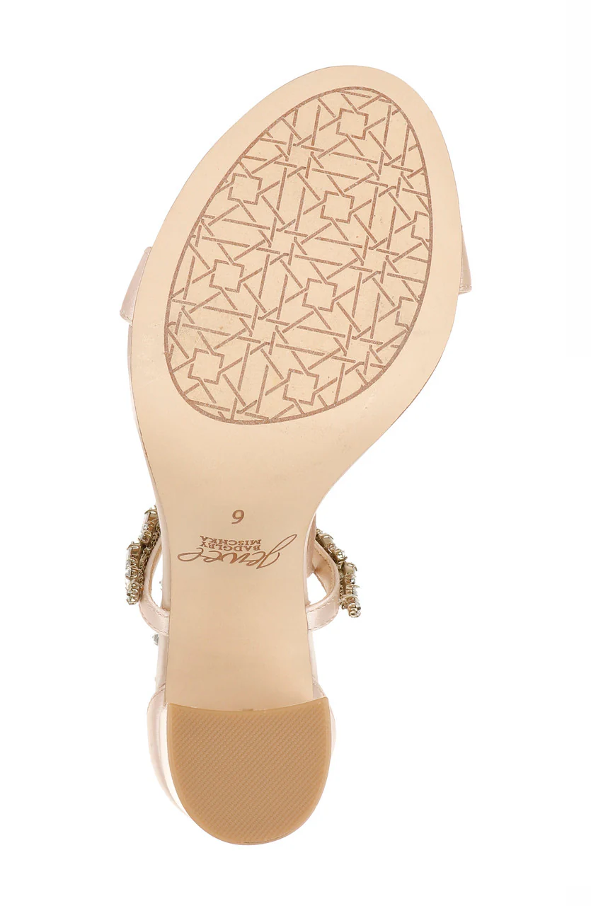 Thamar Crystal Strappy Block Heel - Image 13