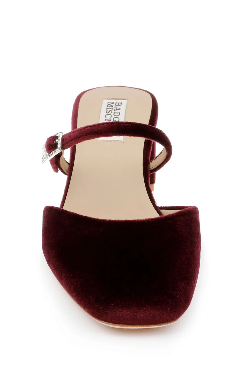 Valarie Block Heel Mary Jane Mules - Image 10
