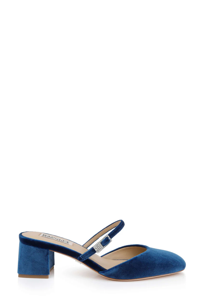 Valarie Block Heel Mary Jane Mules - Image 14