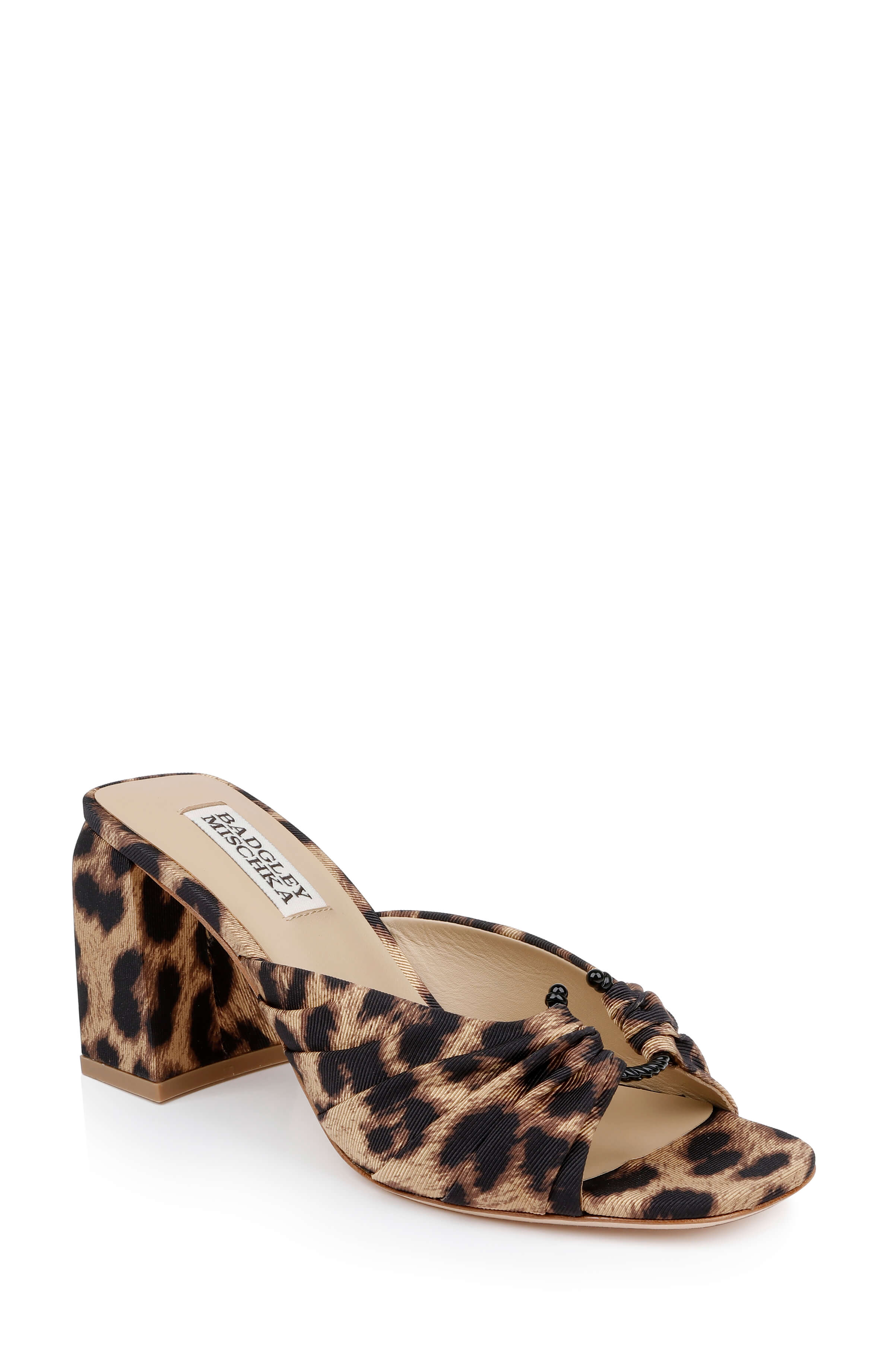 Vayla Ruched Block Heel Mule Sandal - Image 36